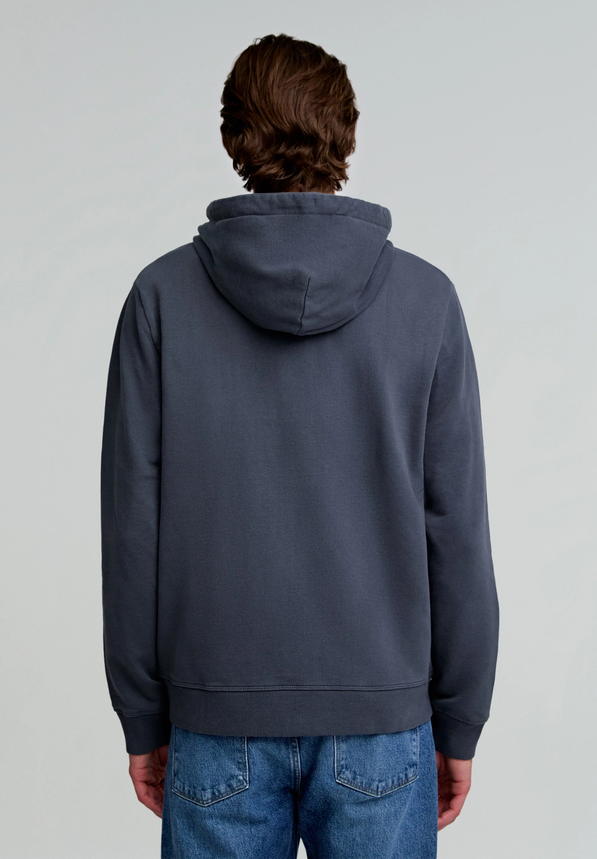 SUDADERA CAPUCHA BORDADA CONTRASTE - Image 4