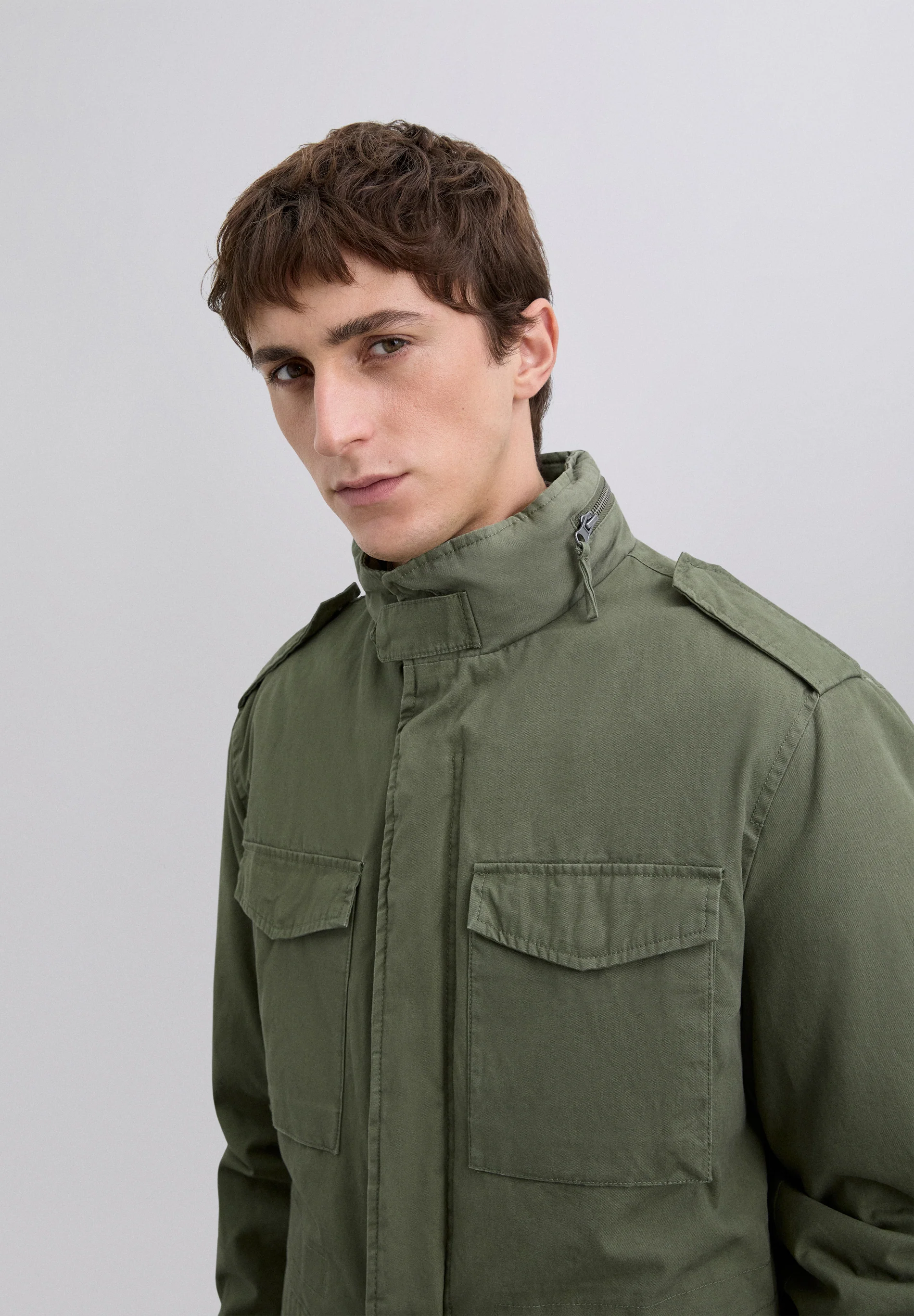 PARKA CAPUCHA MILITAR - Image 5