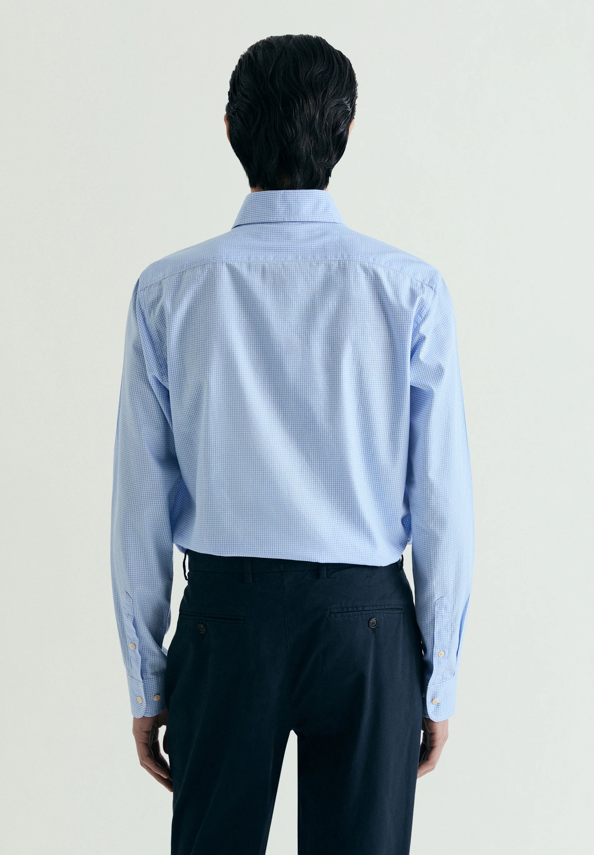 CAMISA CUADROS BORDADO CONTRASTE - Image 3