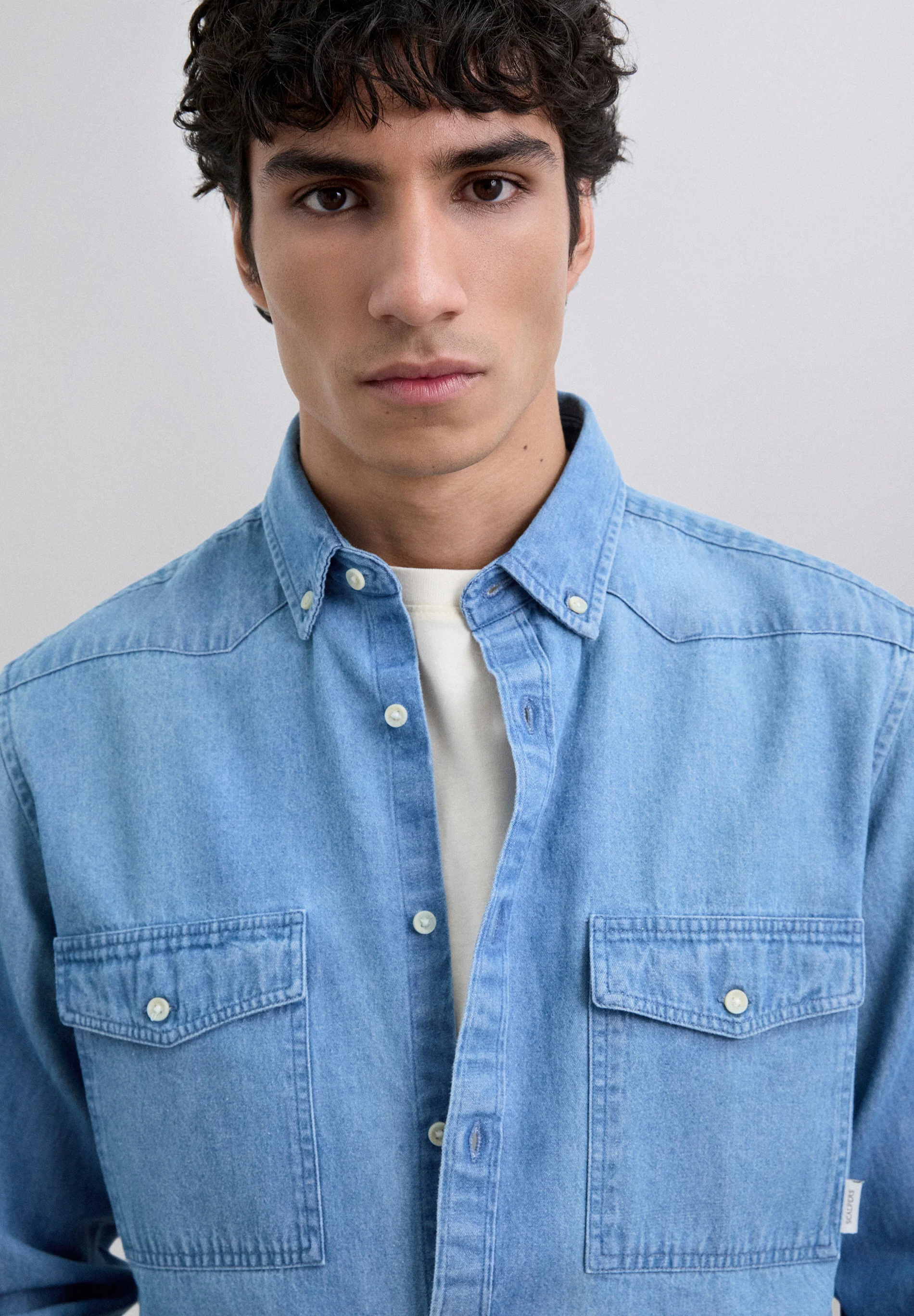 CAMISA DENIM ALGODÓN - Image 3