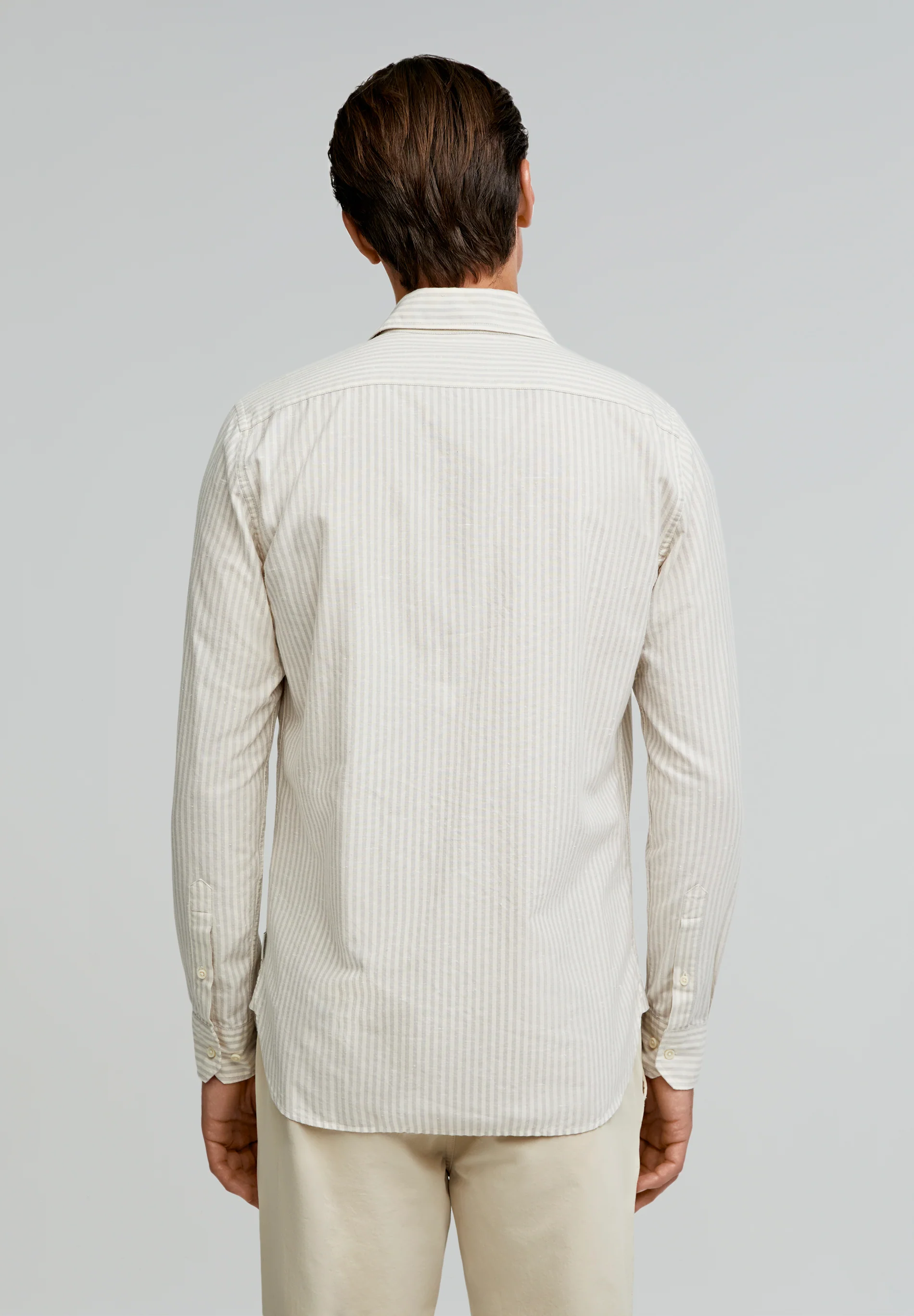 CAMISA RAYAS ALGODÓN - Image 3