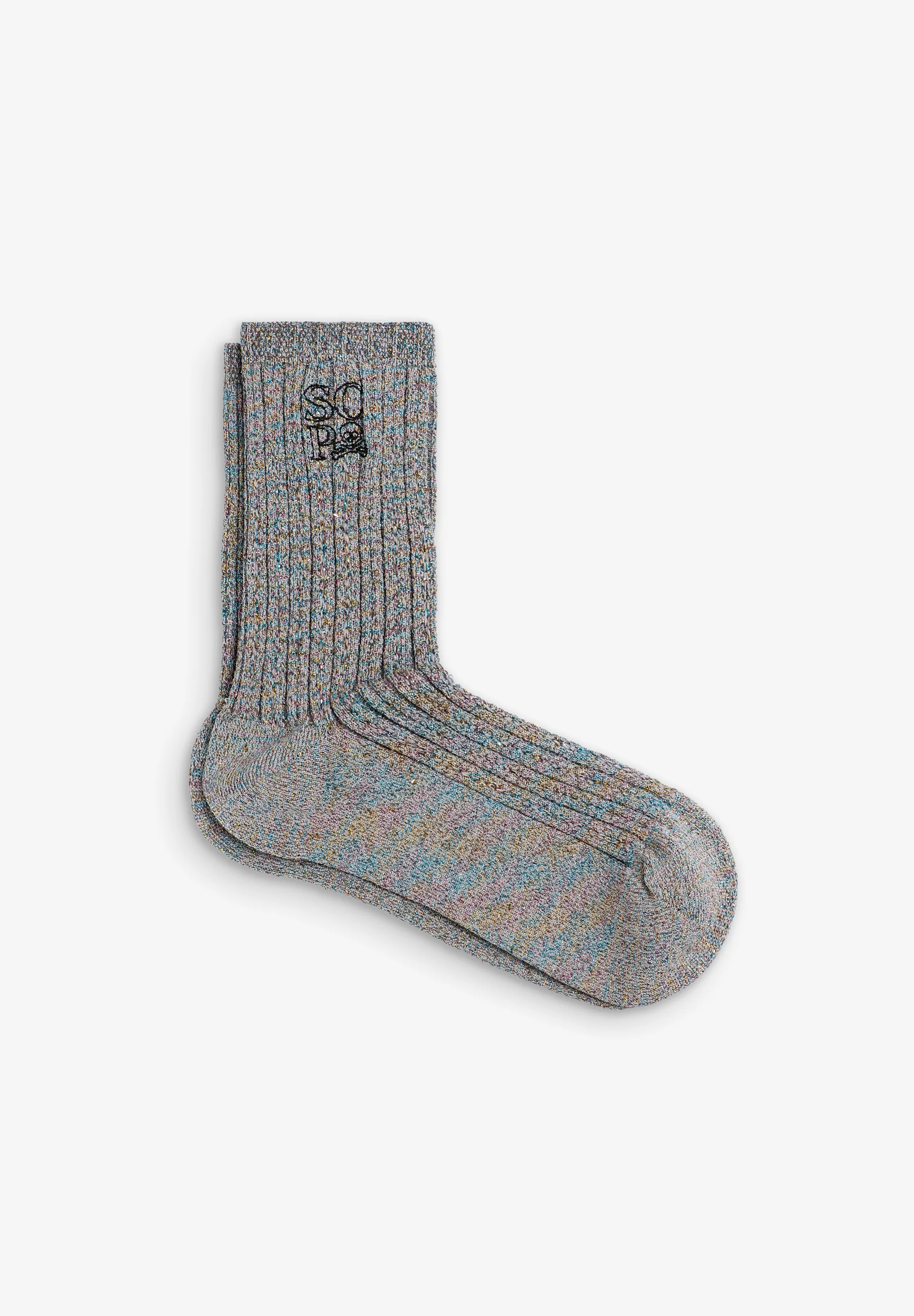 CALCETINES BORDADOS A TONO