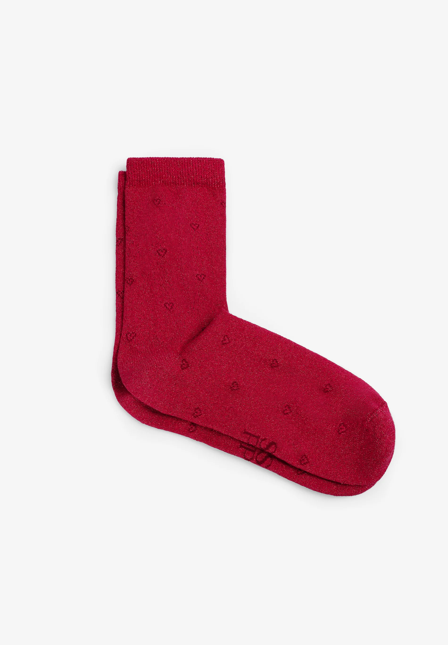 CALCETINES BORDADOS CORAZÓN