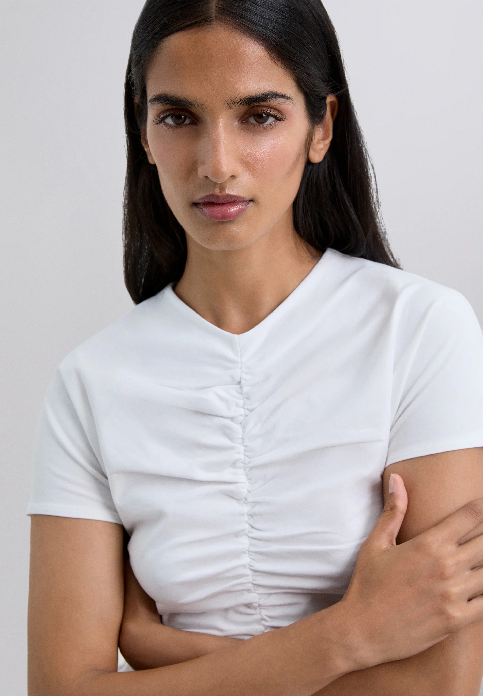 CAMISETA DETALLE FRUNCE - Image 3