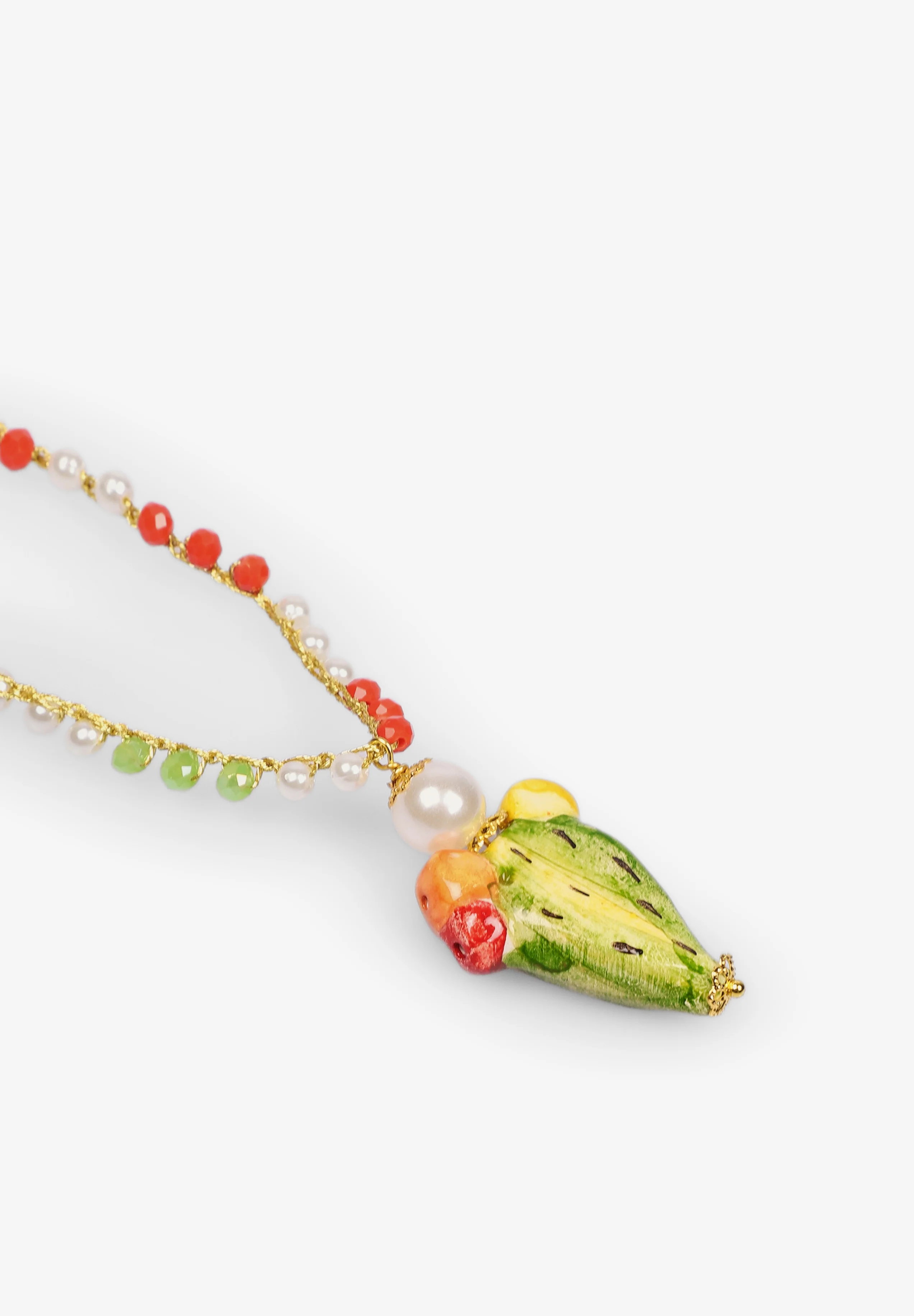 CASHFANA | COLLAR LARGO DE CERÁMICA CACTUS - Image 3