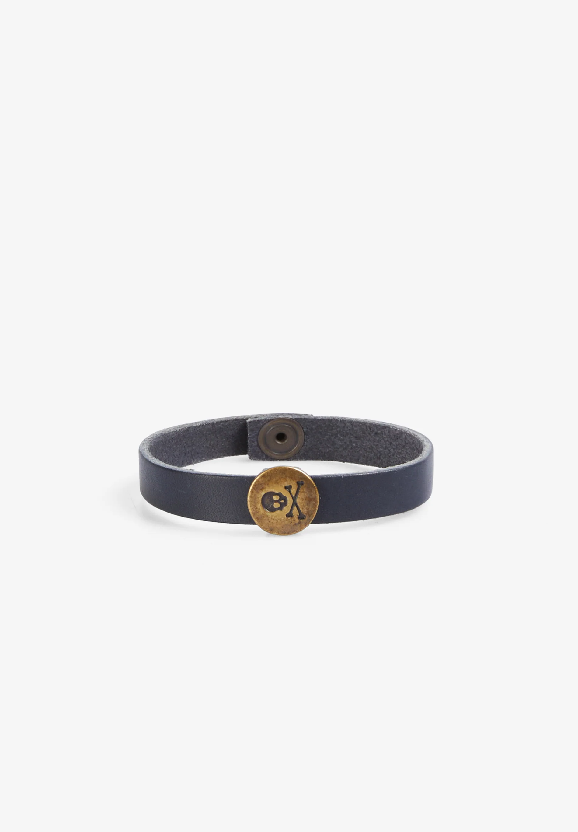 PULSERA 100% PIEL CALAVERA
