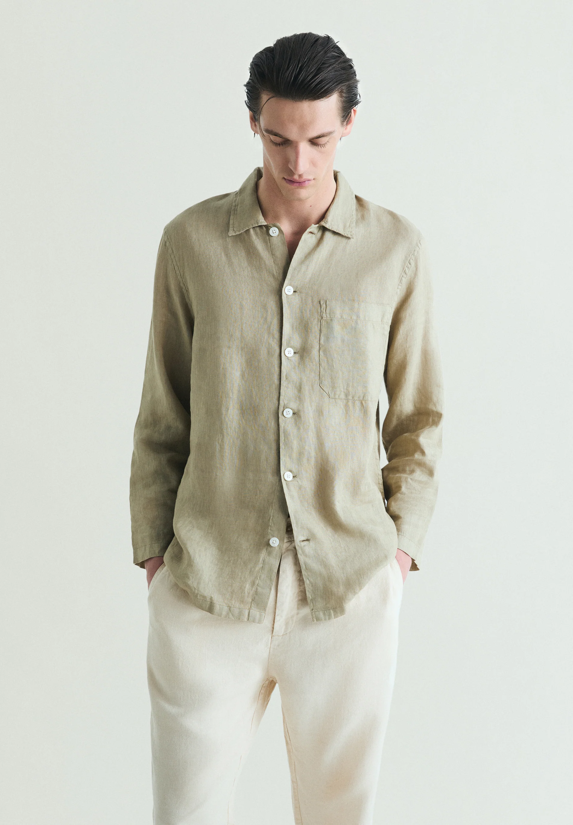 CAMISA LINO LOOSE FIT - Image 2