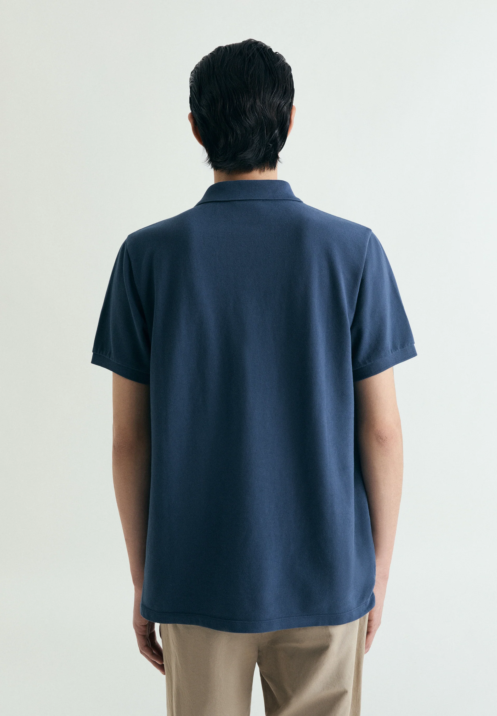 POLO DE PIQUÉ BORDADO CONTRASTE - Image 3
