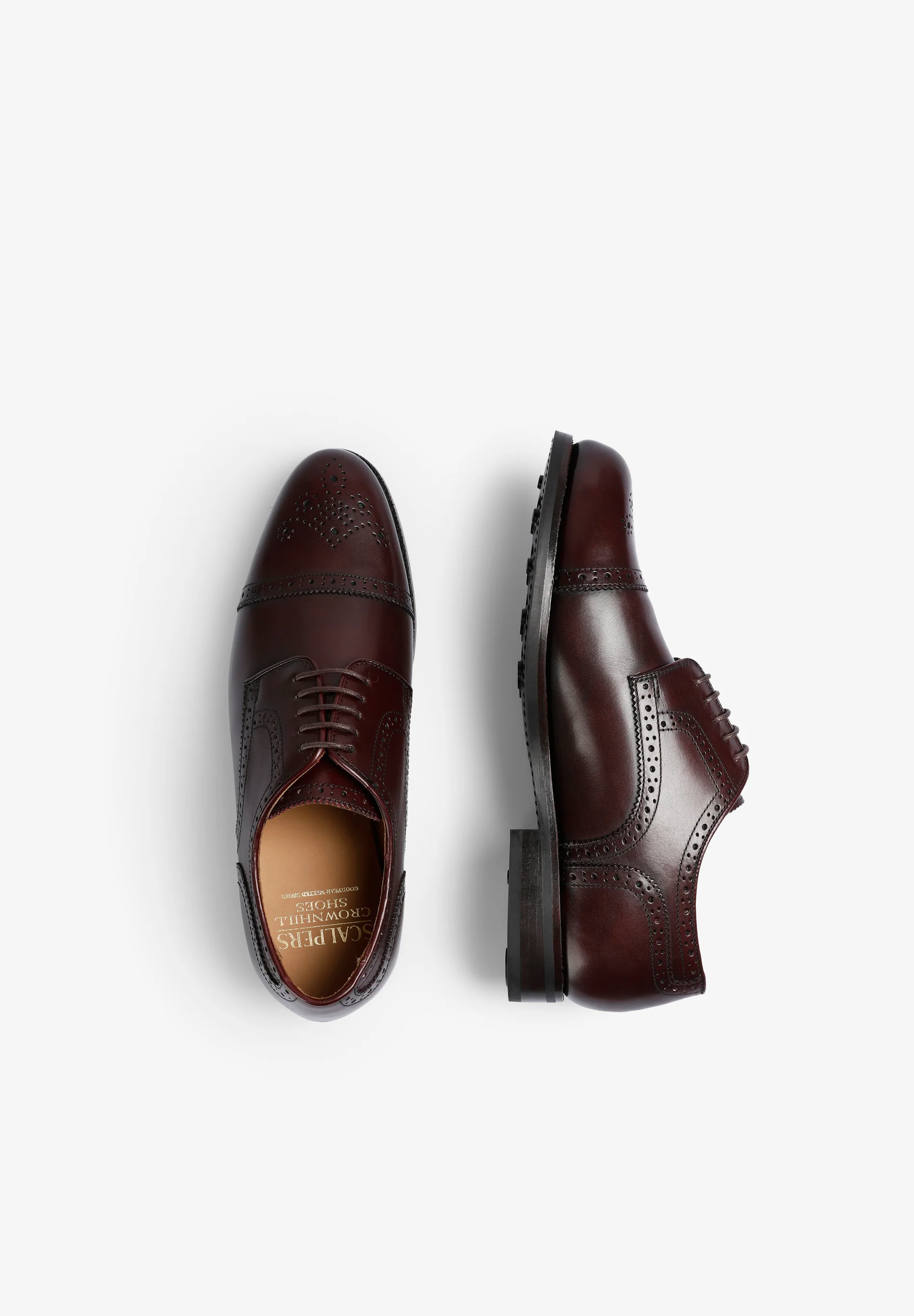ZAPATOS DERBY BROGUE CUERO - Image 7