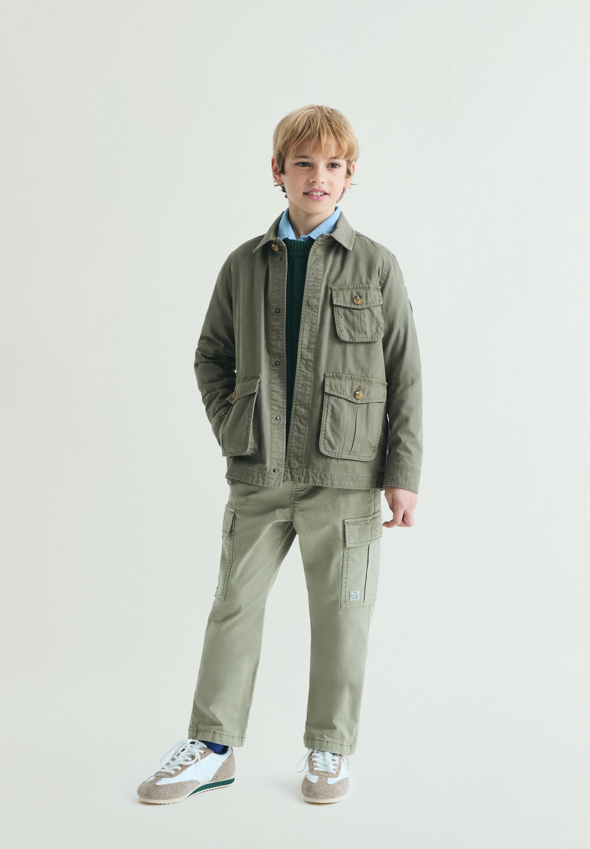 CHAQUETA BOLSILLOS SAFARI - Image 3