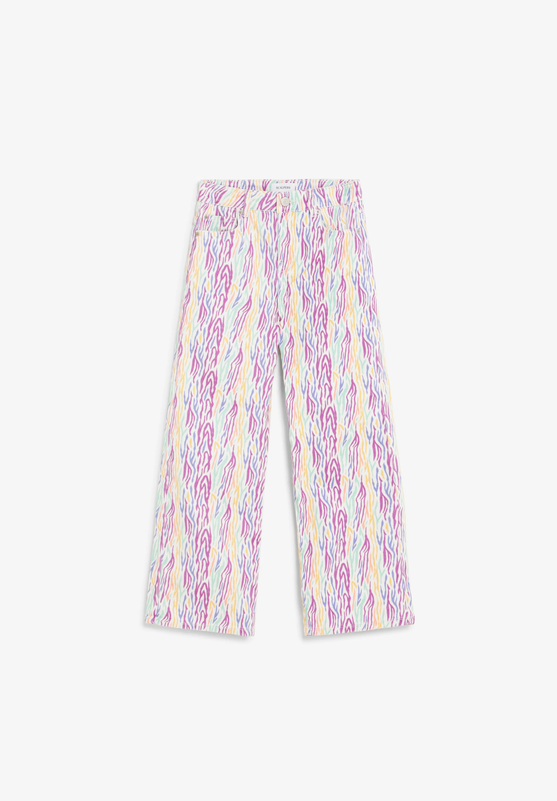 PANTALÓN WIDE LEG MULTICOLOR - Image 5