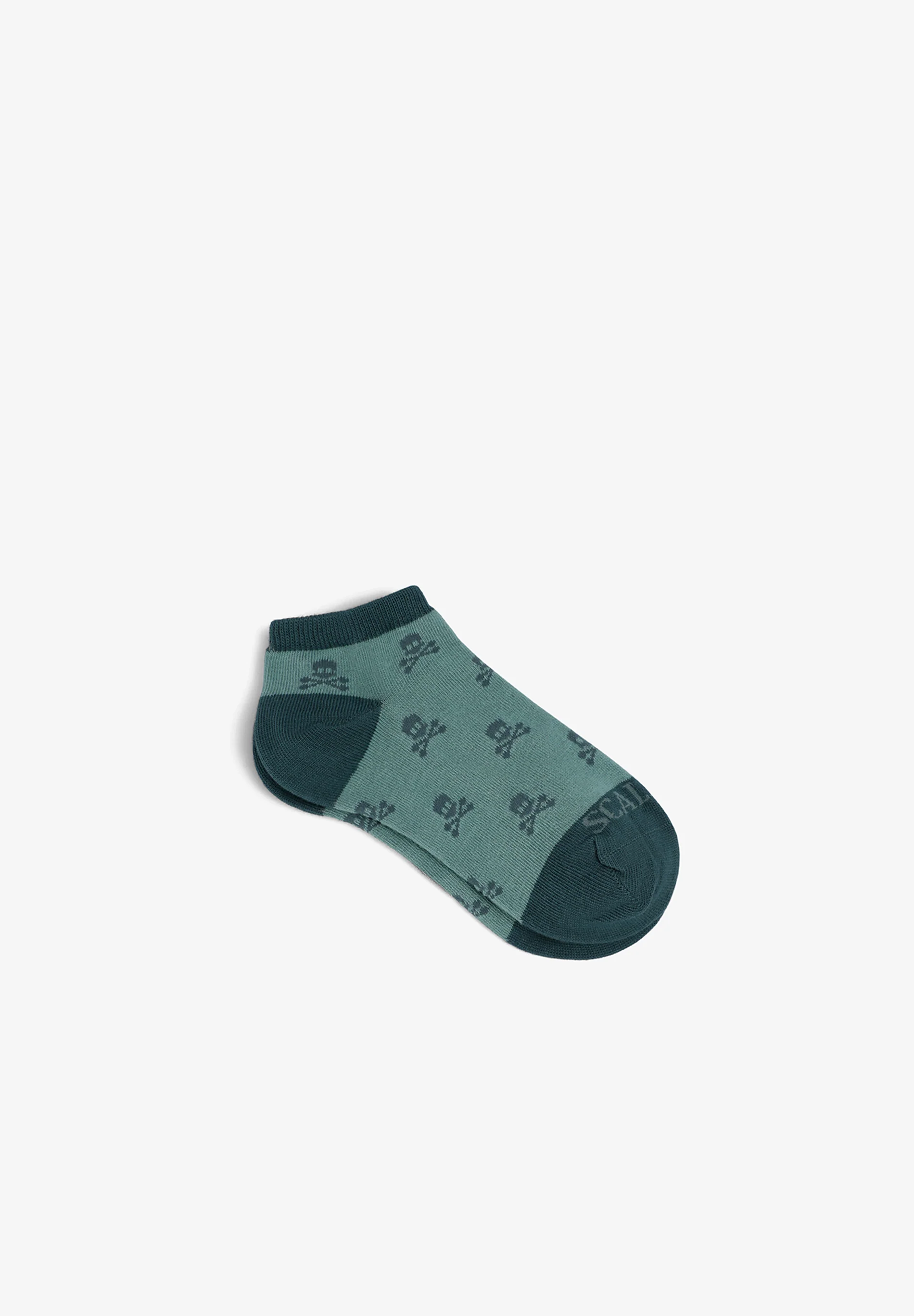 CALCETINES TOBILLEROS ESTAMPADO CALAVERA