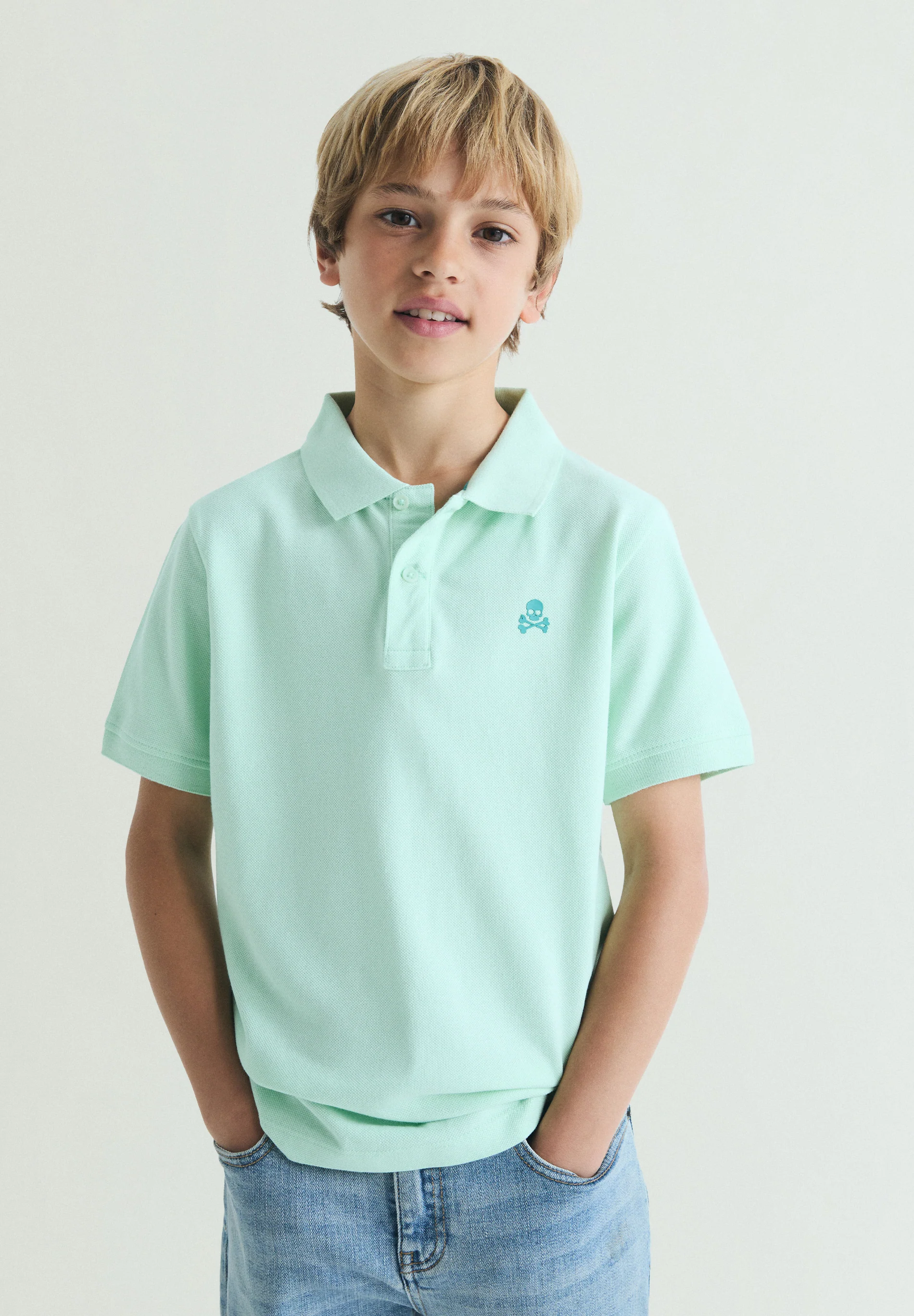 POLO BÁSICO CALAVERA