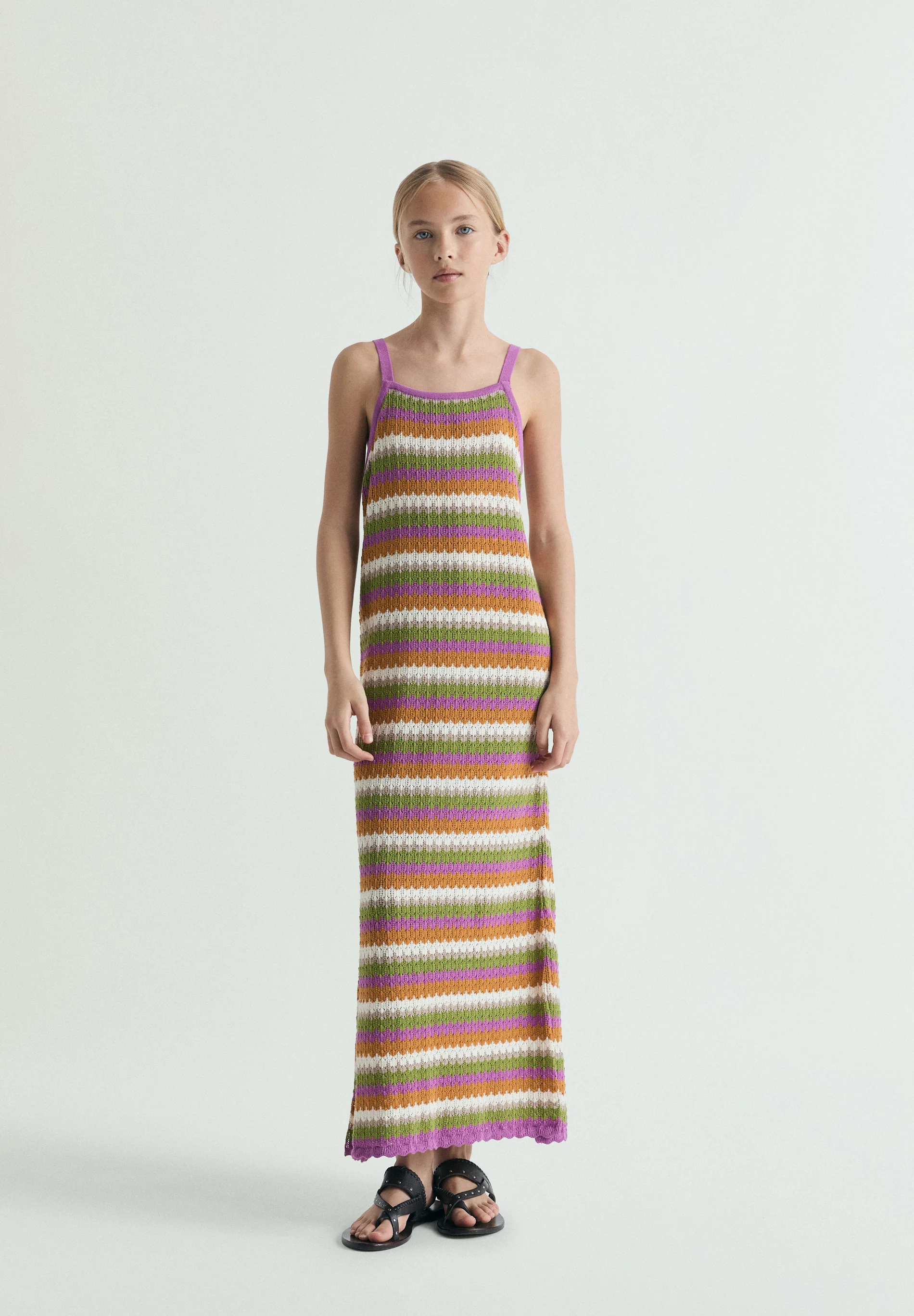 VESTIDO MIDI TRICOT
