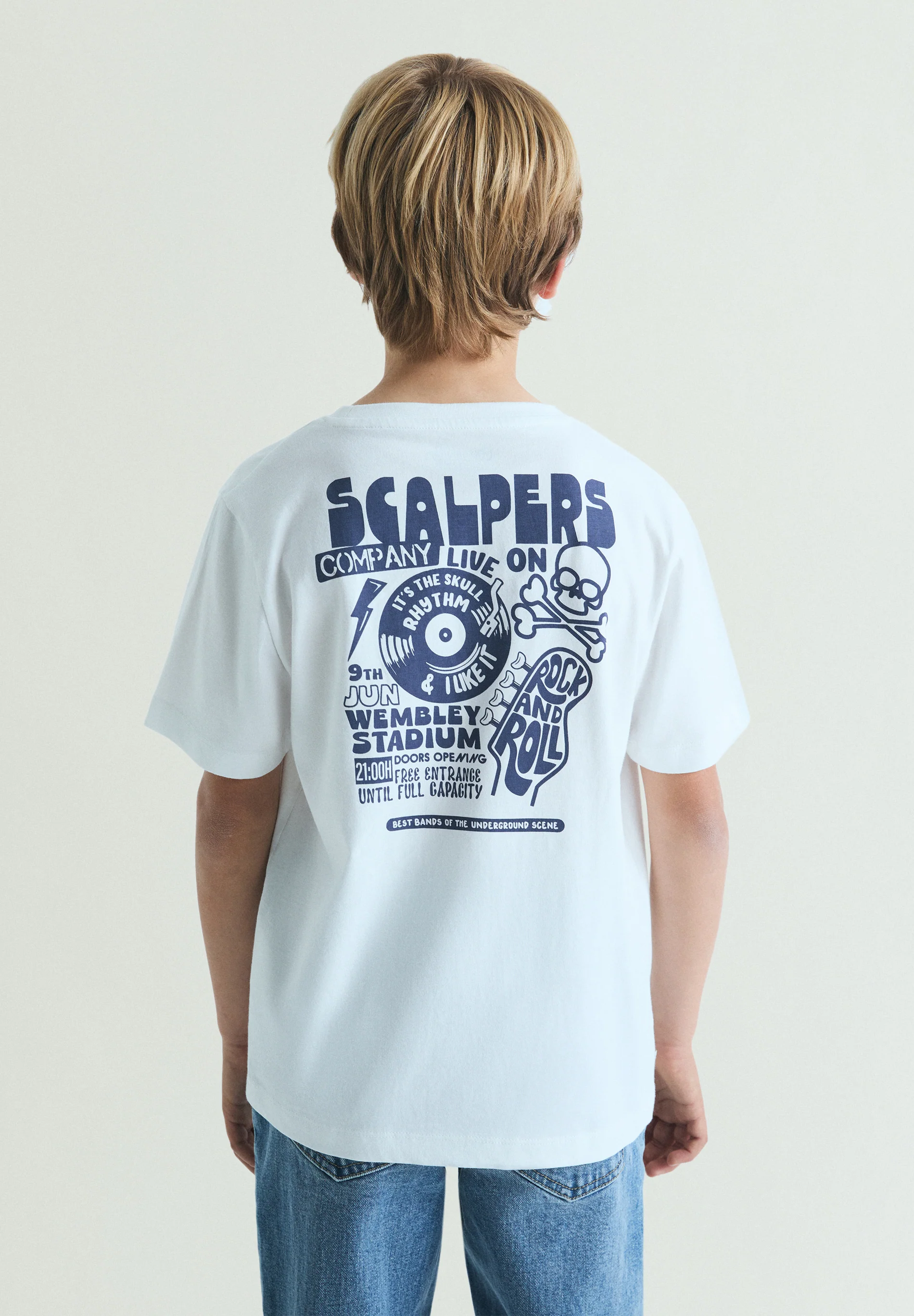 CAMISETA ESTAMPADO ROCK