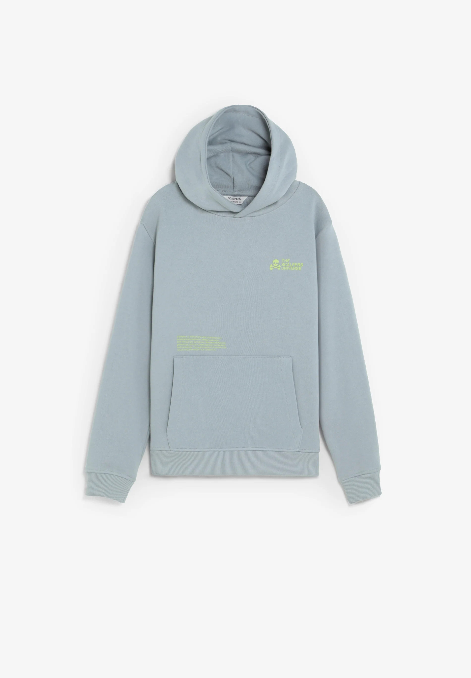 SUDADERA CON CAPUCHA ESTAMPADO CALAVERA - Image 5