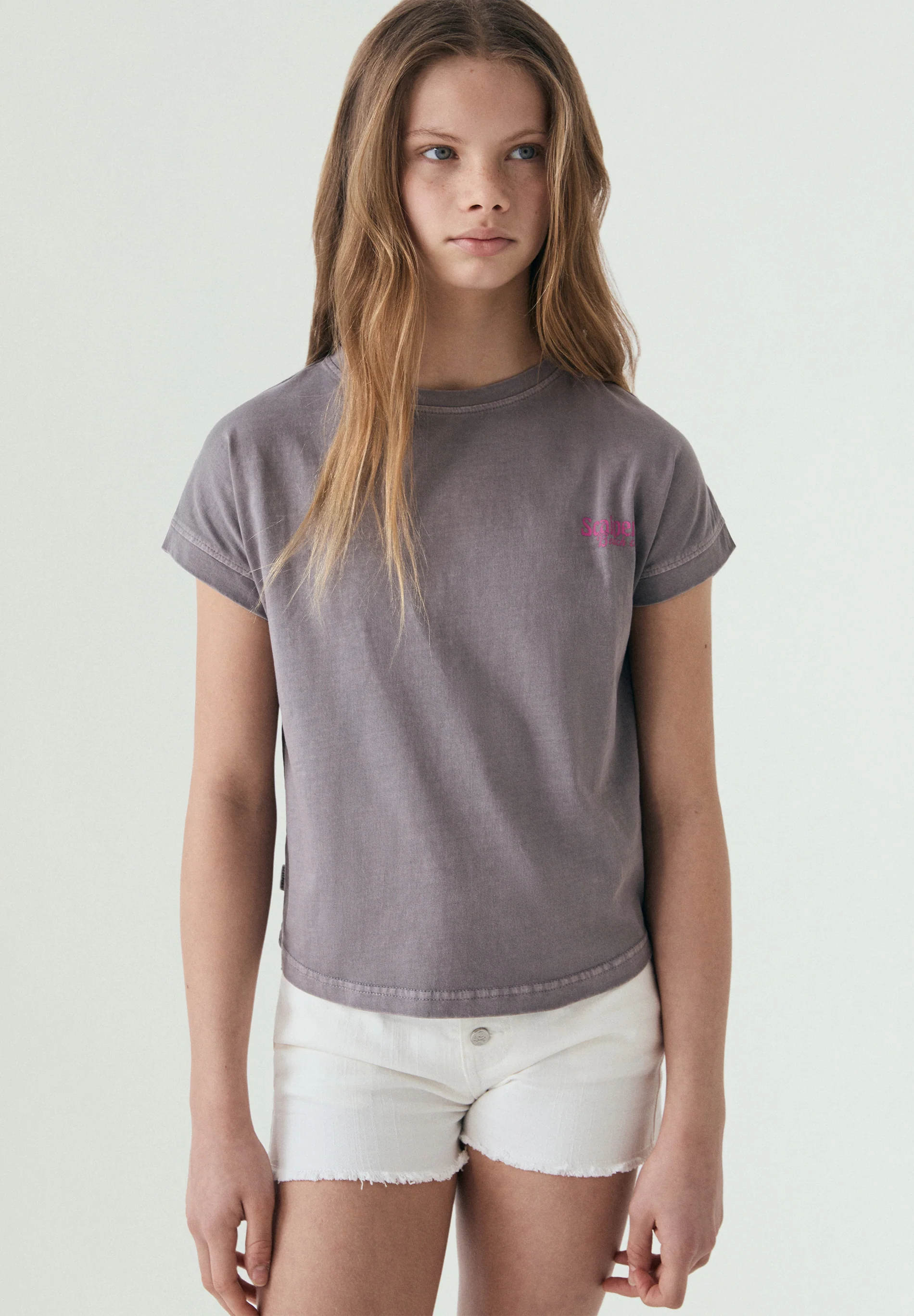 CAMISETA LAVADA RELAXED - Image 2