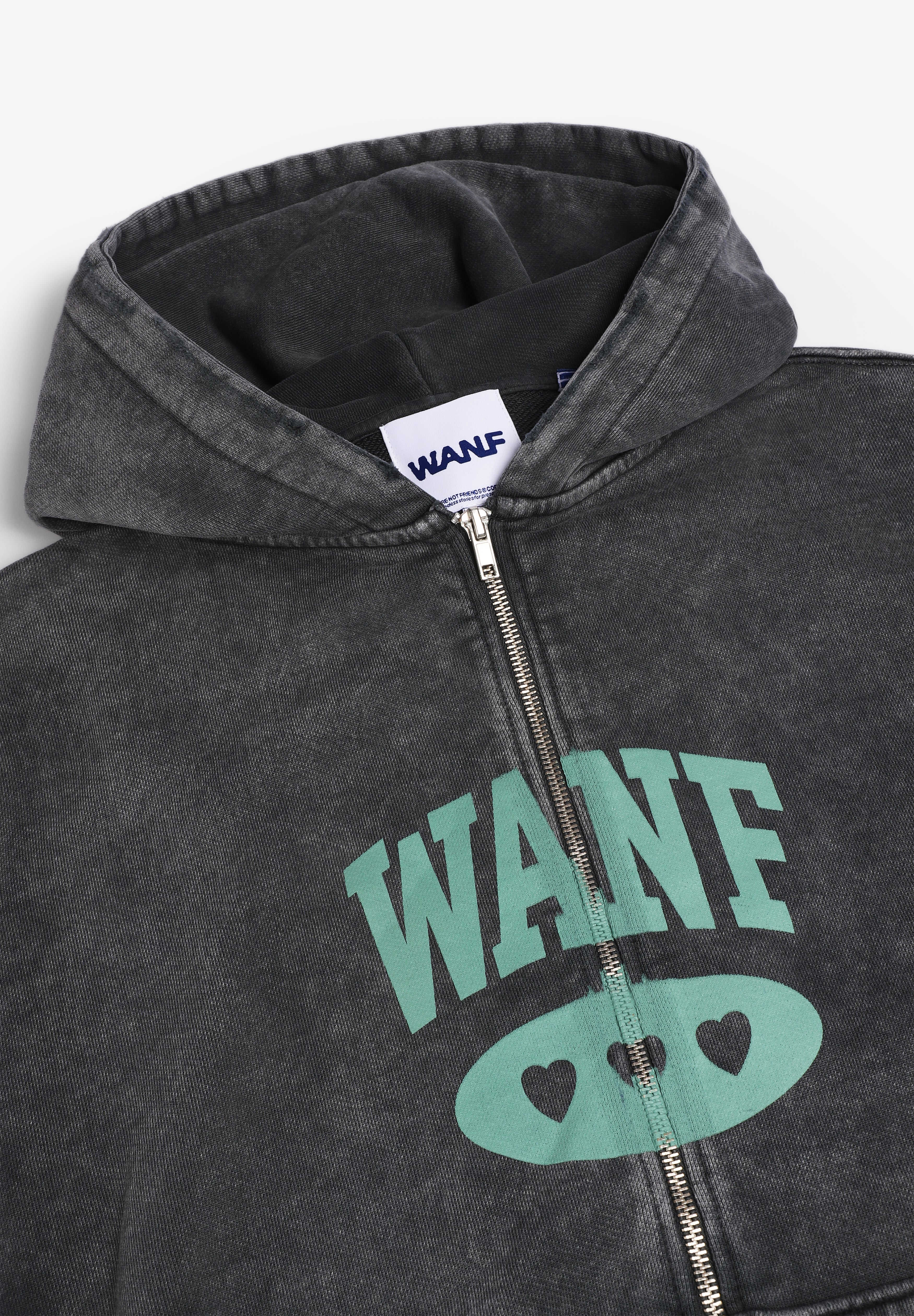 WE ARE NOT FRIENDS | SUDADERA SCHOOL BOXY - Image 5