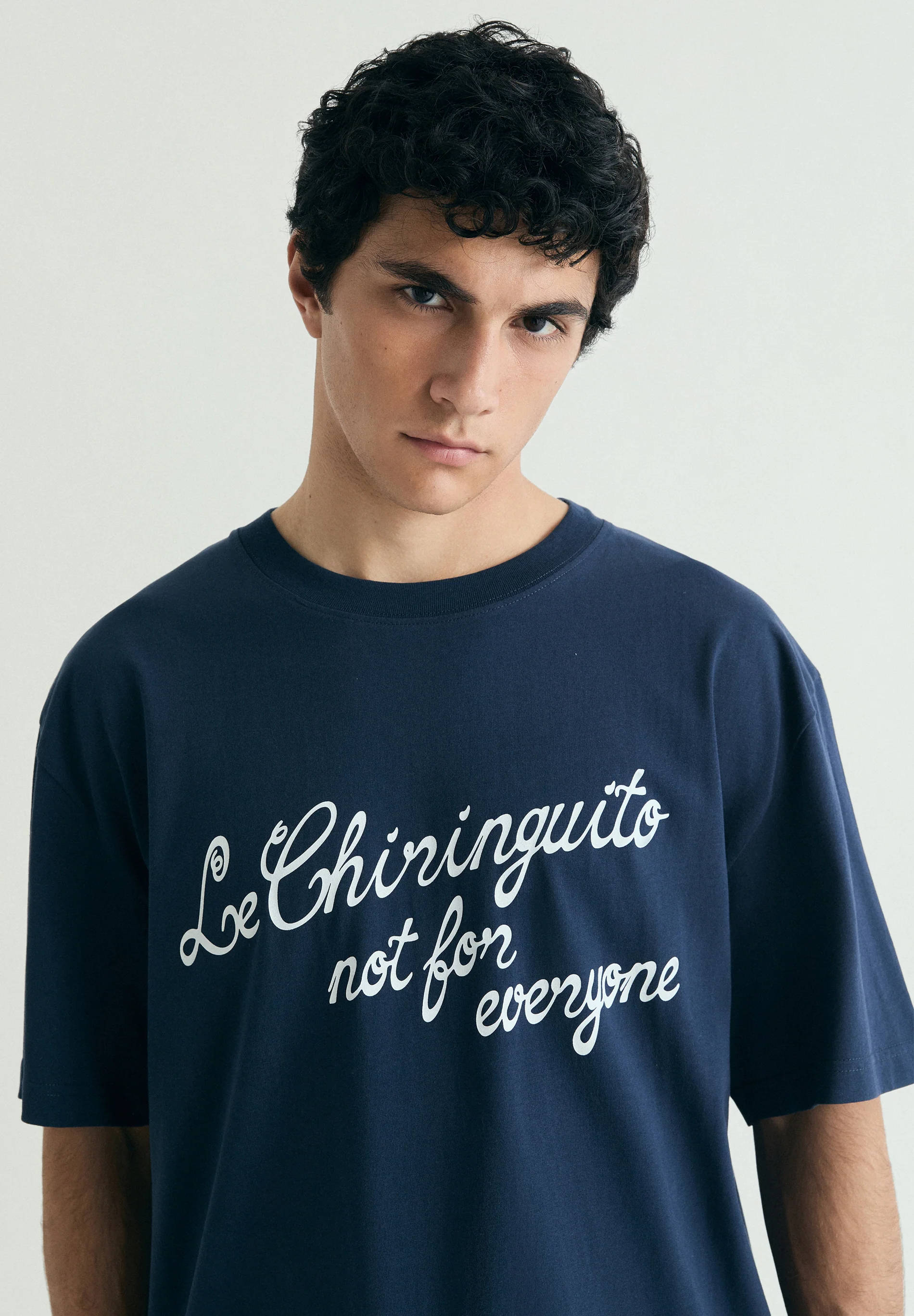 CAMISETA ESTAMPADA CONTRASTE | LE CHIRINGUITO