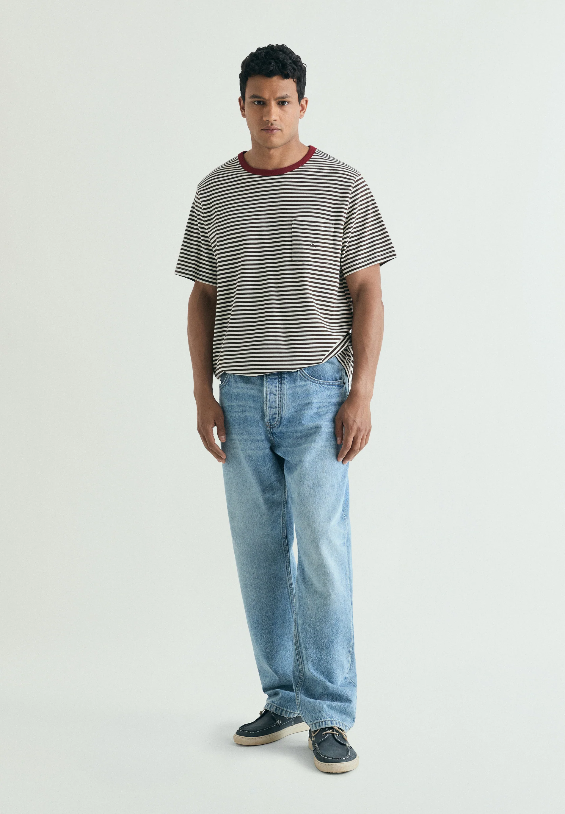 CAMISETA RAYAS BOLSILLO - Image 2