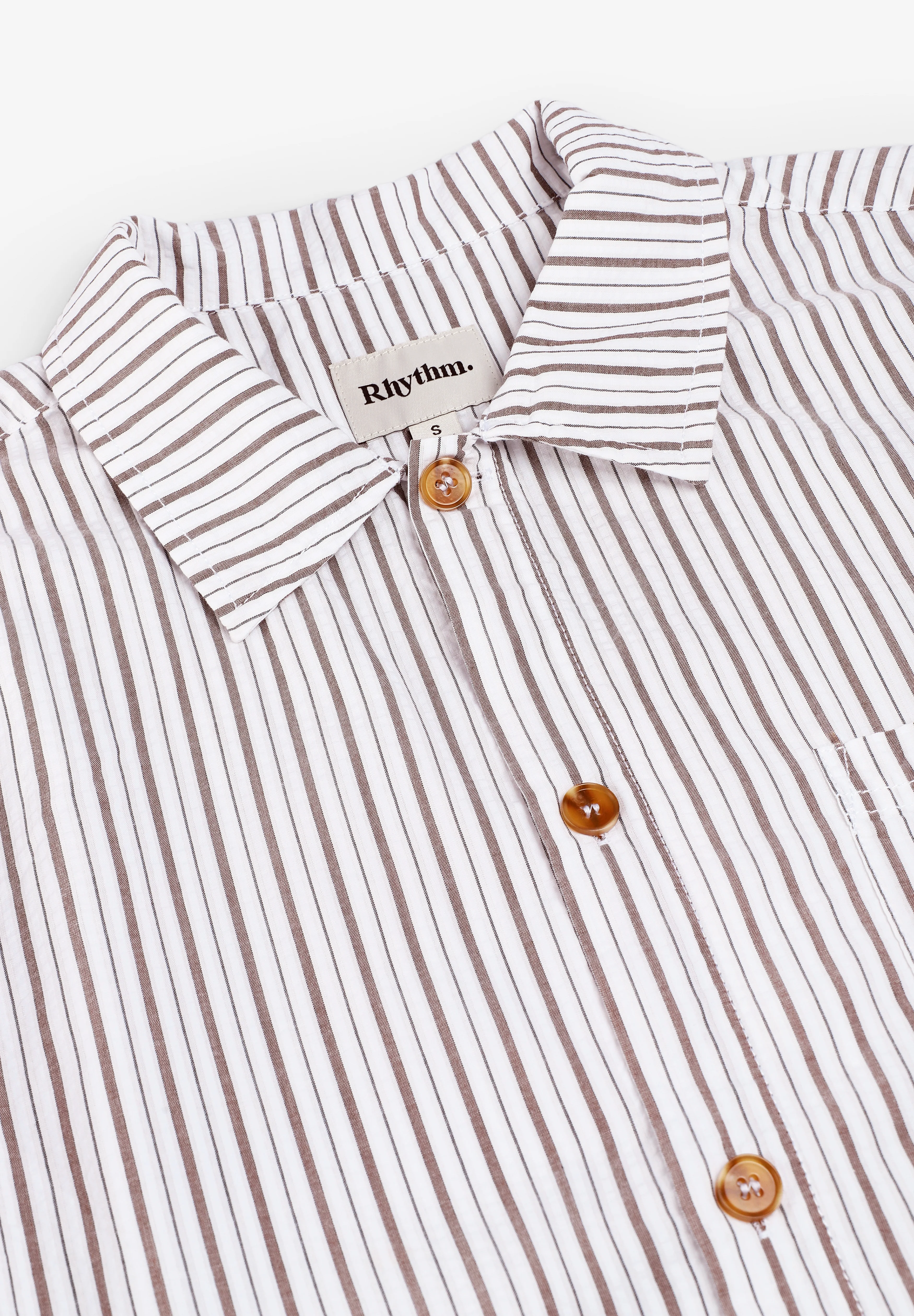 RHYTHM | CAMISETA SEERSUCKER STRIPE SS - Image 3