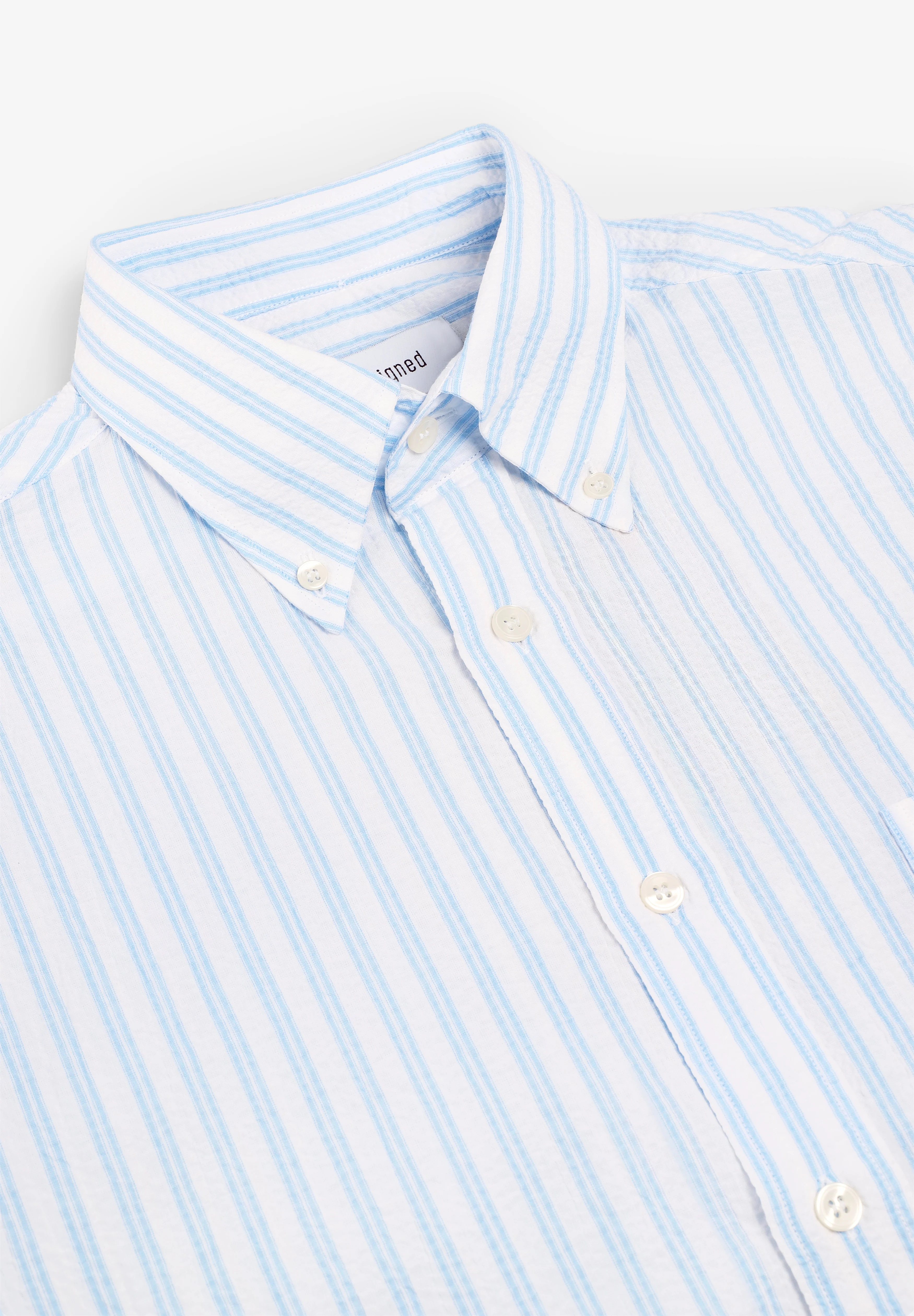 UNFEIGNED | CAMISA BAGGY SEERSUCKER - Image 3