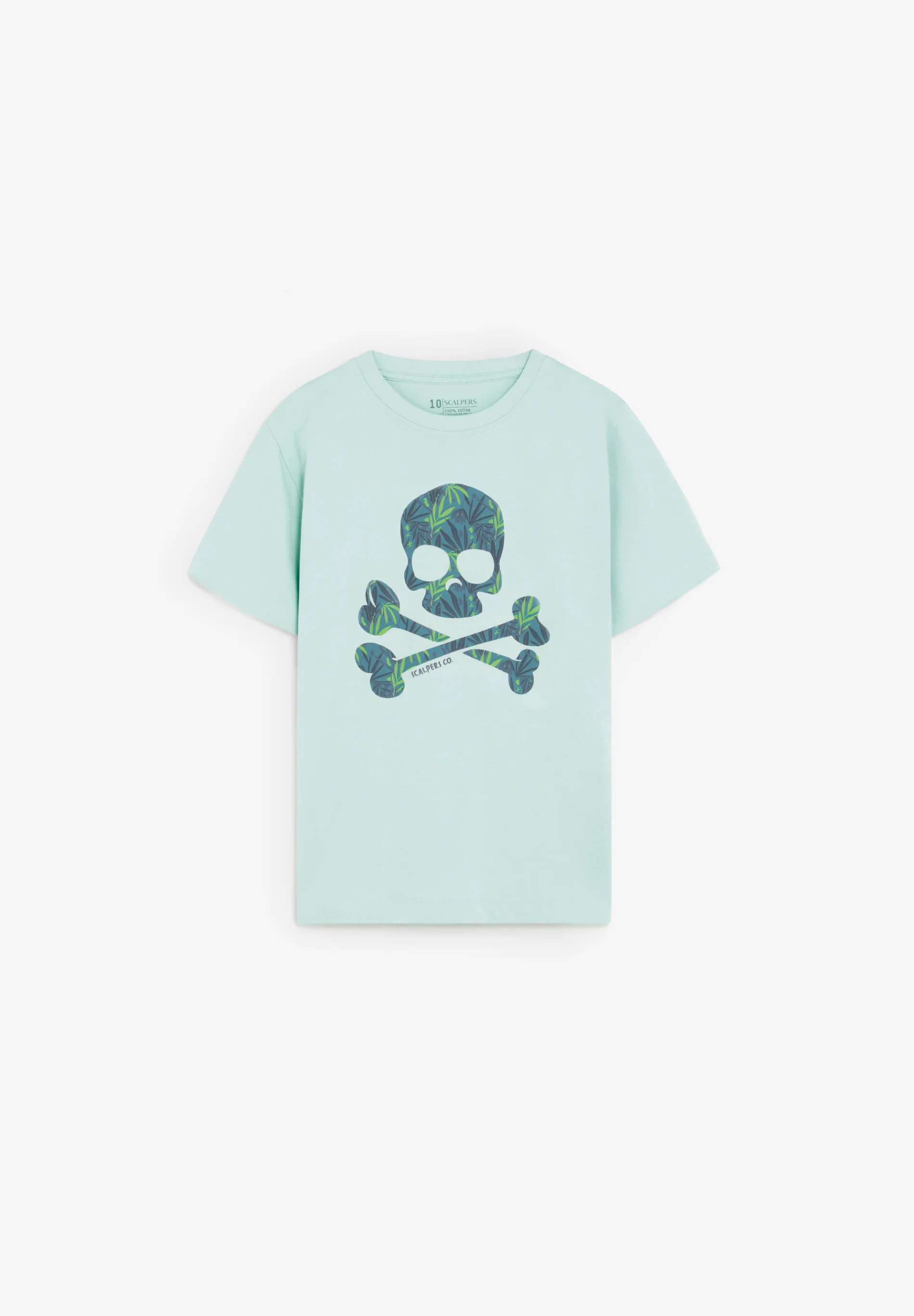 CAMISETA CALAVERA ESTAMPADO TROPICAL - Image 5
