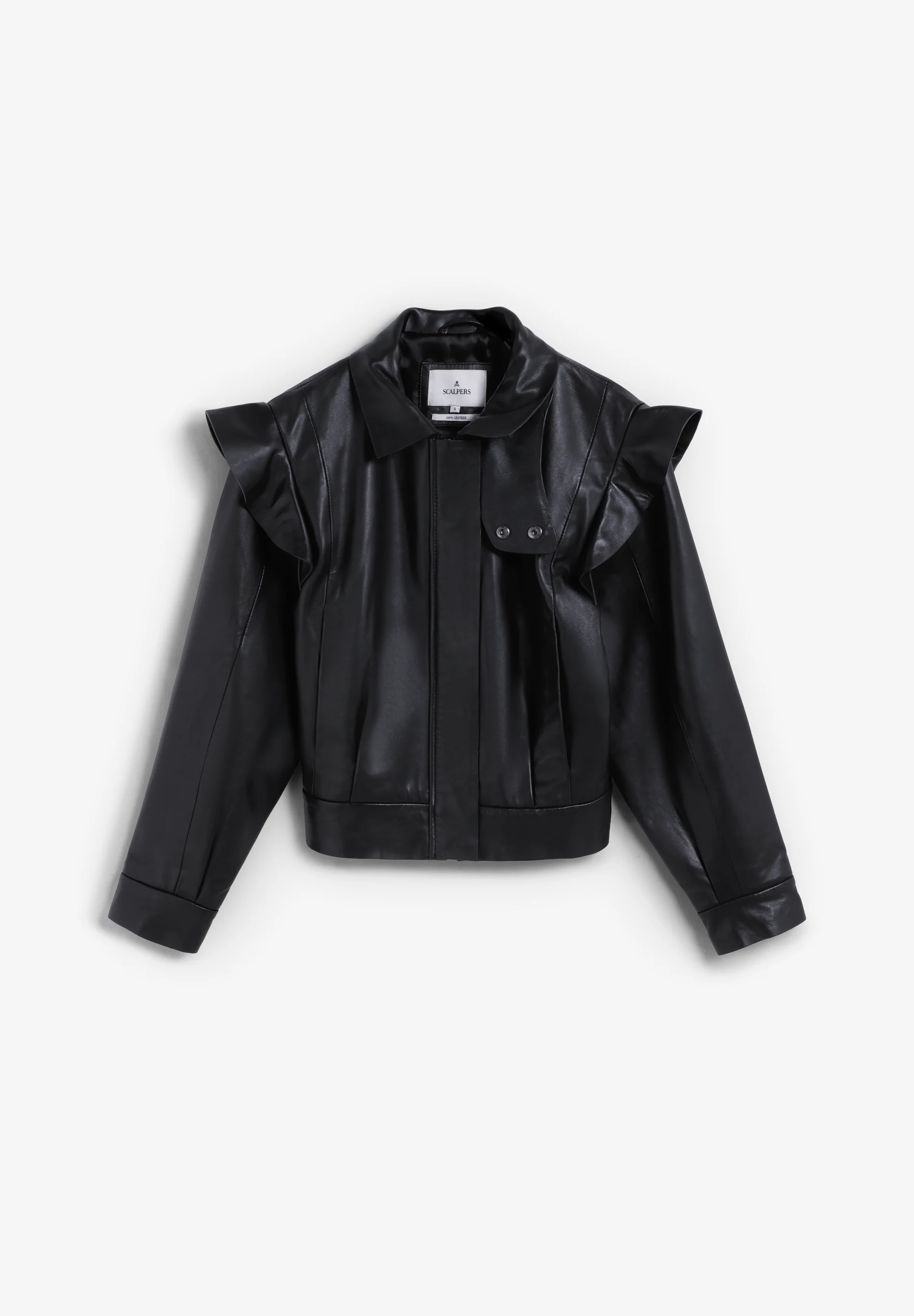 CHAQUETA BOMBER VOLANTES PIEL - Image 5