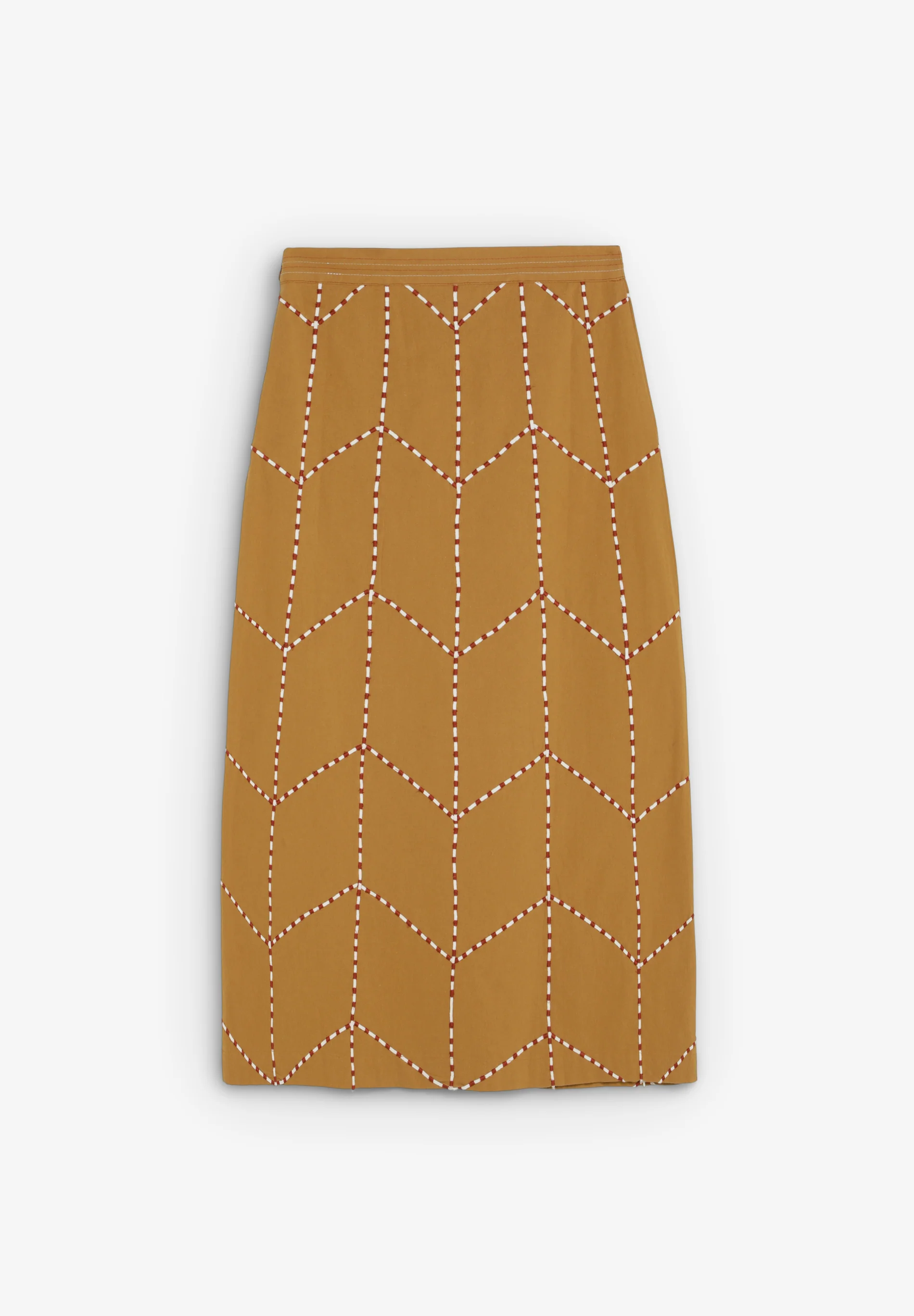 FALDA MIDI BORDADOS GEOMÉTRICOS - Image 6