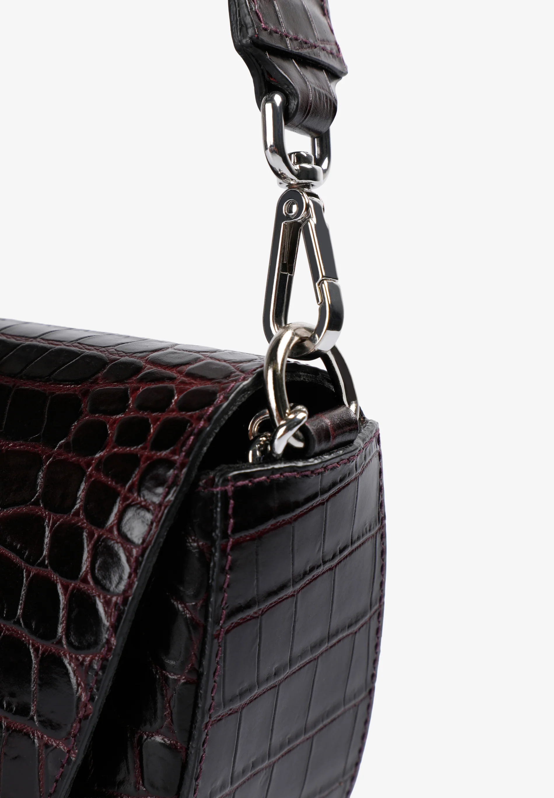 BOLSO PIEL GRABADA CADENA - Image 7