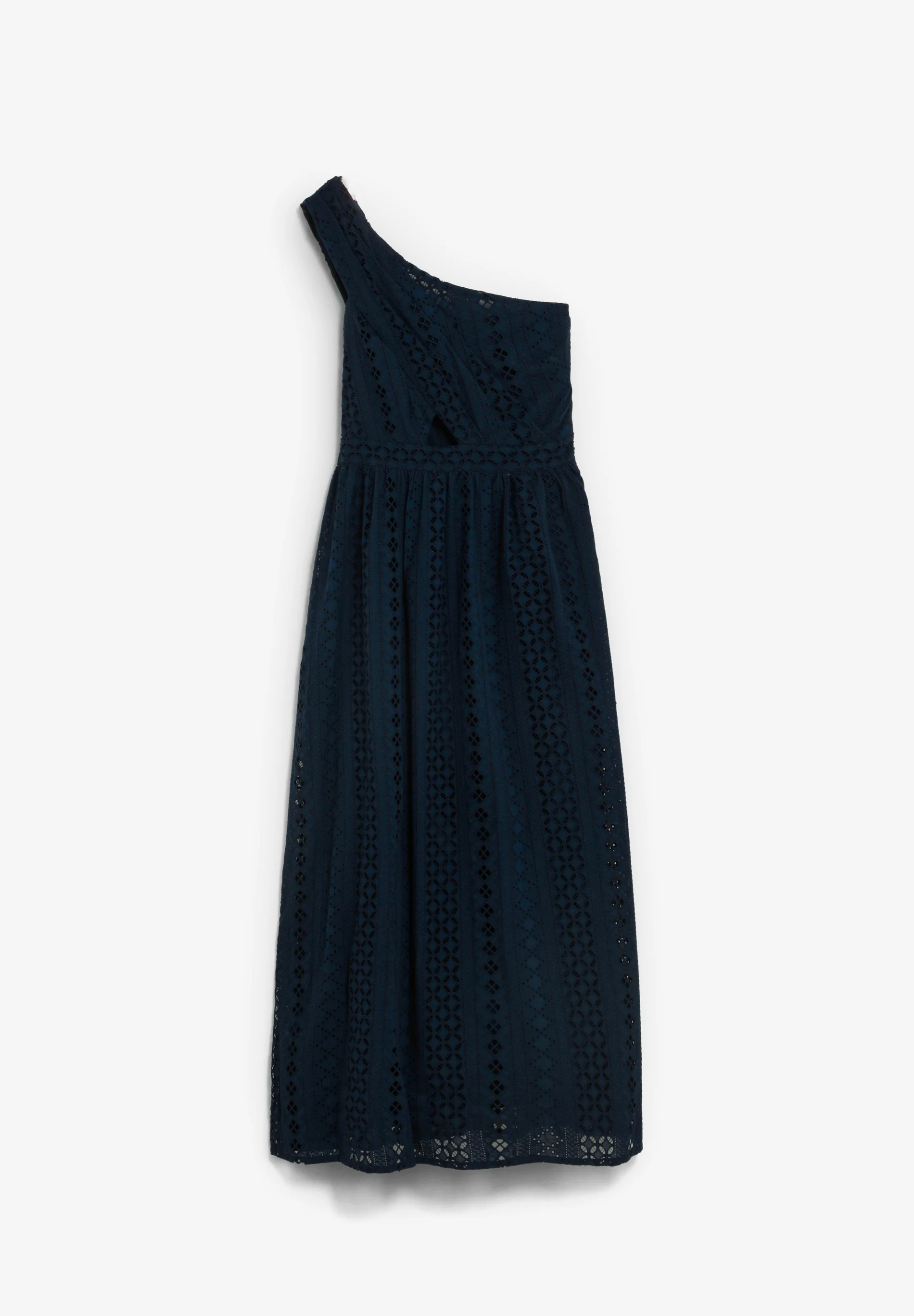 VESTIDO MIDI ASIMÉTRICO BORDADO - Image 5