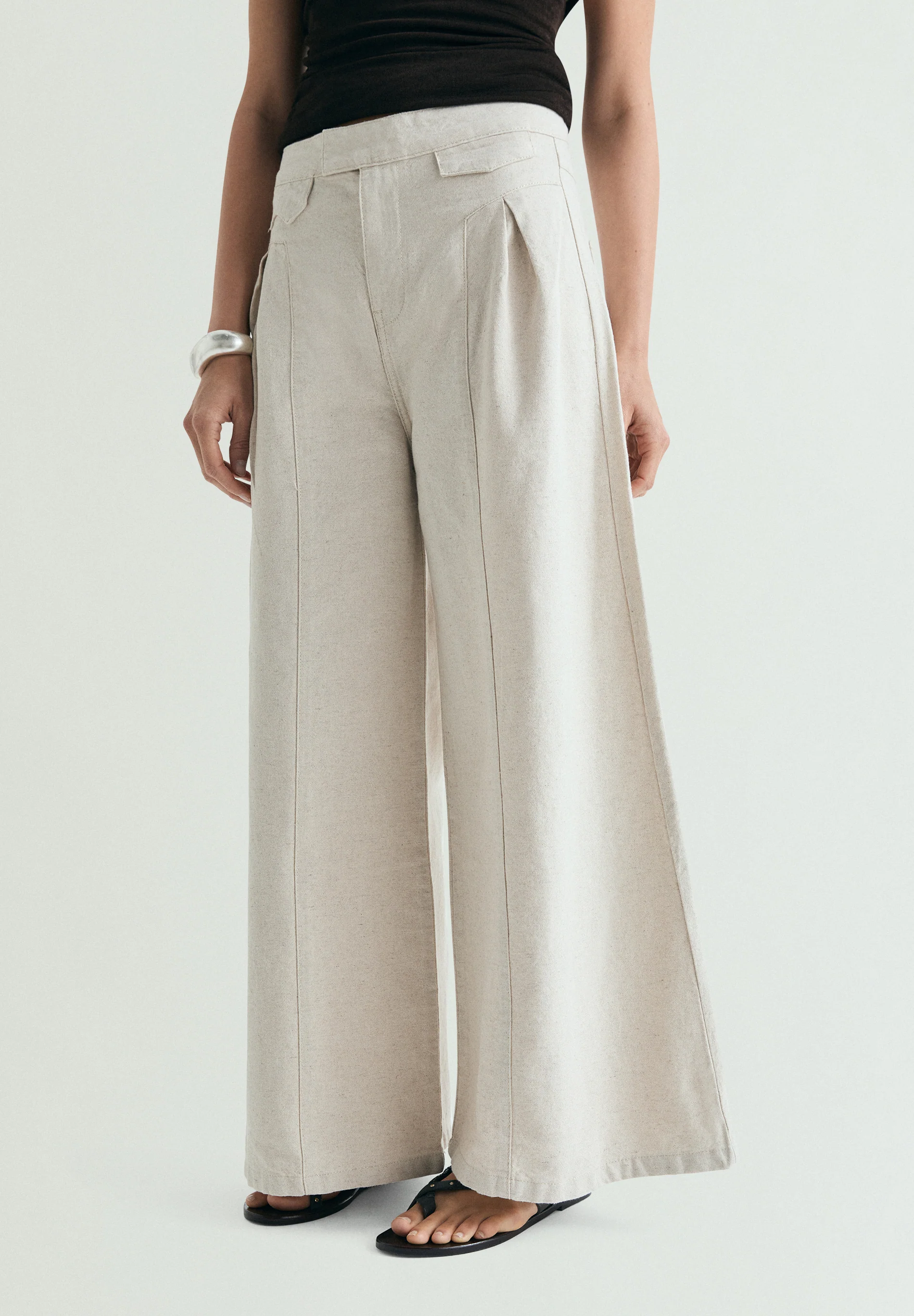 PANTALÓN LINO PINZAS - Image 3