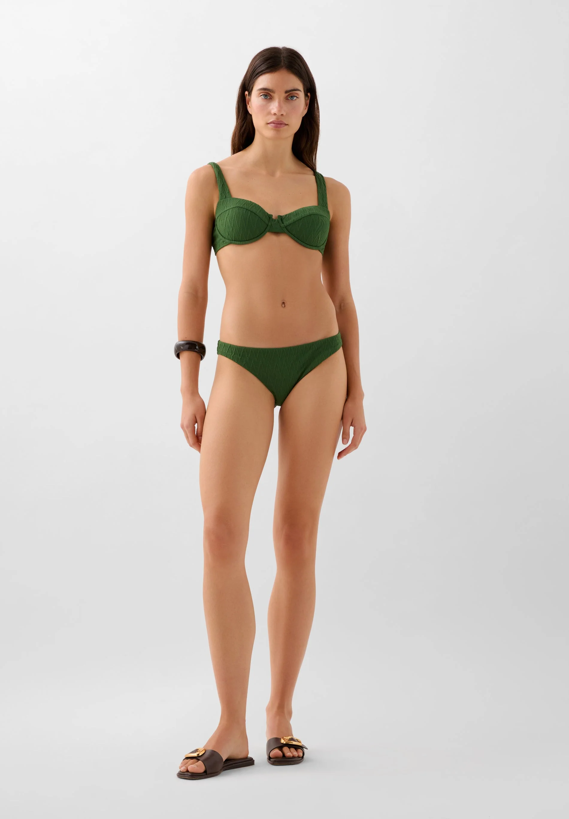 BRAGUITA BIKINI BALCONETTE VERDE | ROBIN X SCALPERS - Image 2